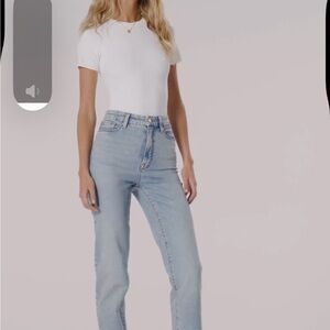 Good American Light Blue High Rise Jeans